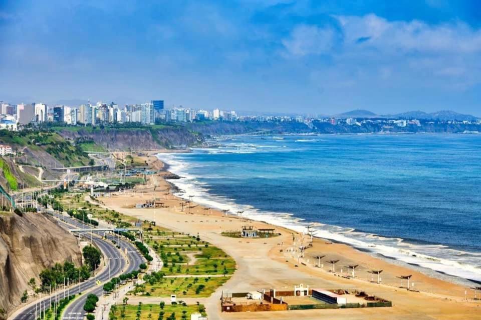 Frente Al Mar Con 1 Cama De 2 Plazas Privatunterkunft Lima
